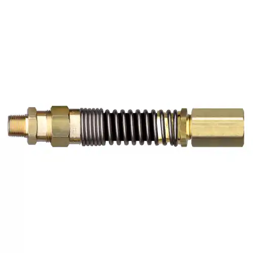 3/8 Air brake Assy; 1/2MPTSWx1/2FPT; w/SG; 6in