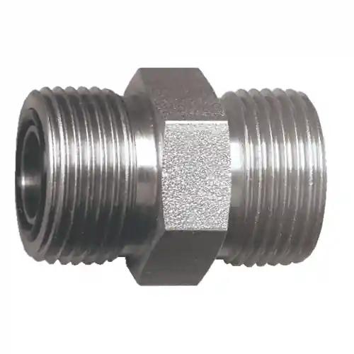 Steel Union; 1-7/16-12 MORFS