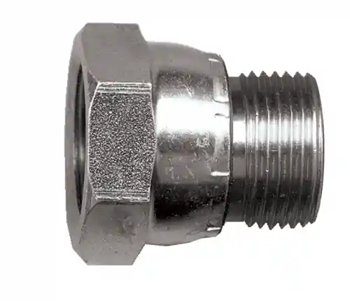 Steel Adaptor; 1-3/16-12 FORFSx1-14 MORFS