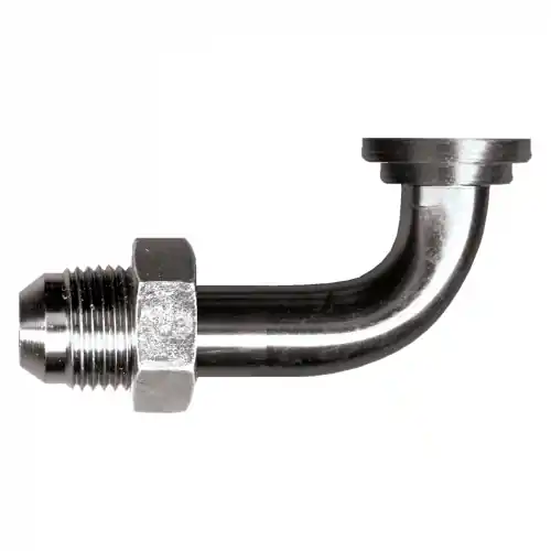 Steel Flanged 90 Elbow; 3/4MJICx3/4 Code62