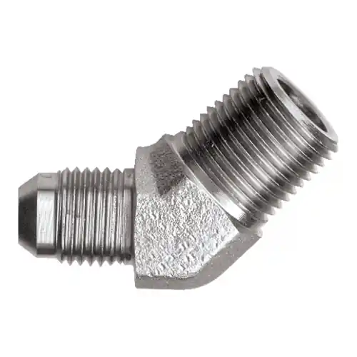 Steel 45 Elbow; 1MJICx3/4 MPT