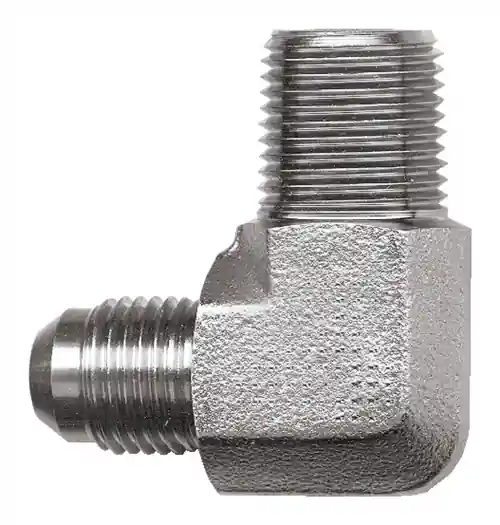 Steel 90 Elbow; 1/2MJICx1/2MPT