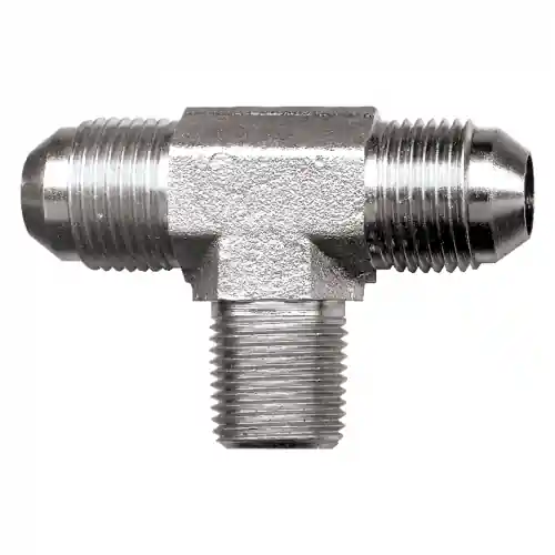 Steel Tee; 1/2MJICx1/2 MPT