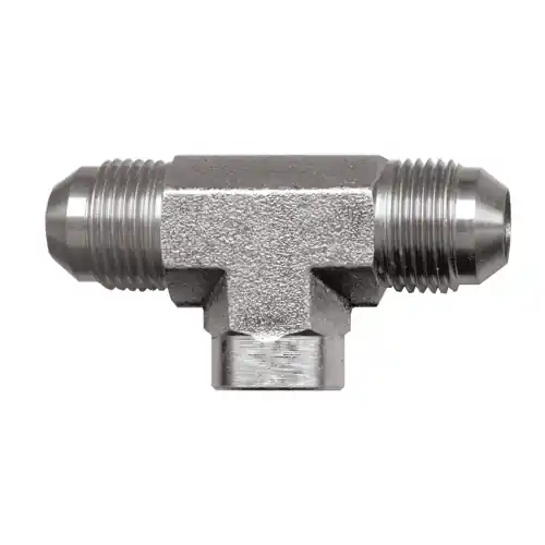 Steel Tee; 3/4JICx3/4FPT