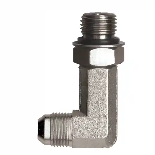 Steel 90 Elbow; 1/2 T x 3/4-16 ORB; XLong