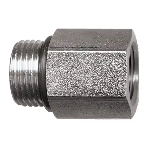 Steel Adapter; 1-5/16-12 ORBx3/4 FPT