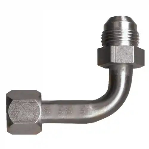 Steel 90 Elbow; 1/2 MJICx1/2 FJIC SW; Long