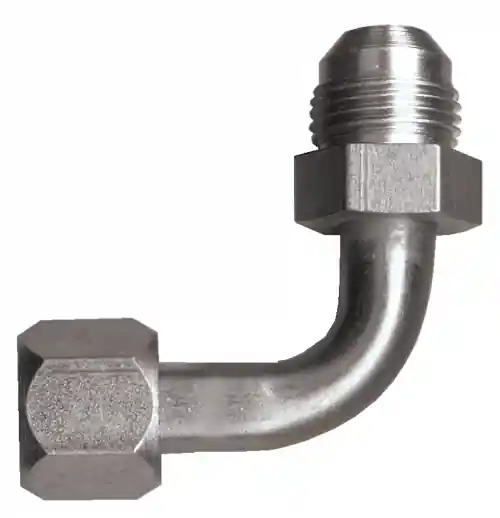 Steel 90 Elbow Bent Tube,1/2 MJICx1/2 FJIC SW