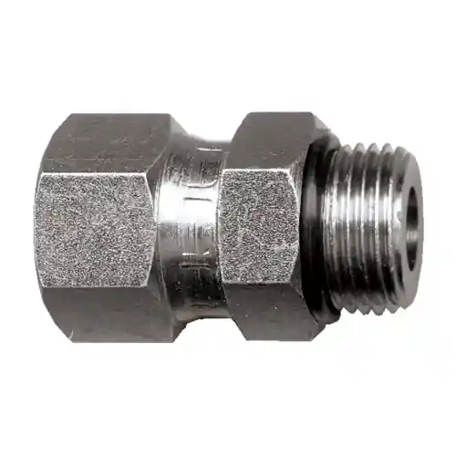 Steel Adapter; 1-5/16-12 ORBx1 FJIC SW