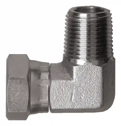 Steel 90 Elbow; 1/2 MPT x 1/2 FJIC SW