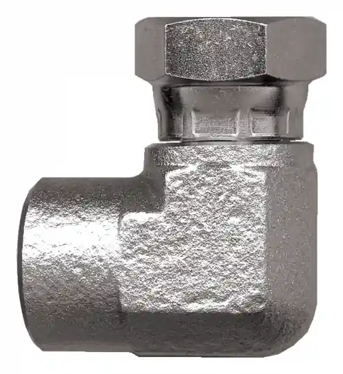 Steel 90 Elbow; 3/4FPT x 3/4NPSM