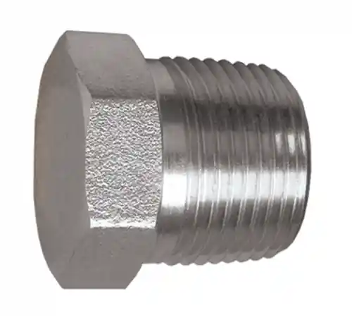 Steel Plug Hex Head; 1MPT