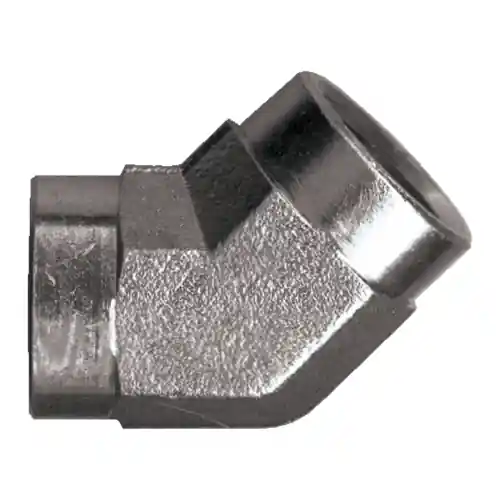 Steel 45 Elbow; 1/2FPT
