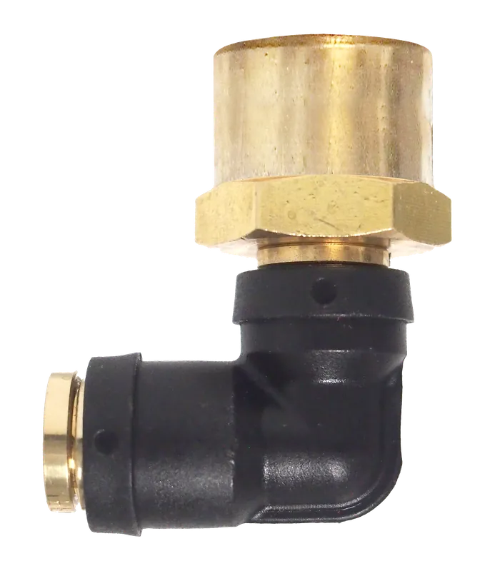 Composite DOT PTC 90 Elbow; 1/4x1/4FPTSW