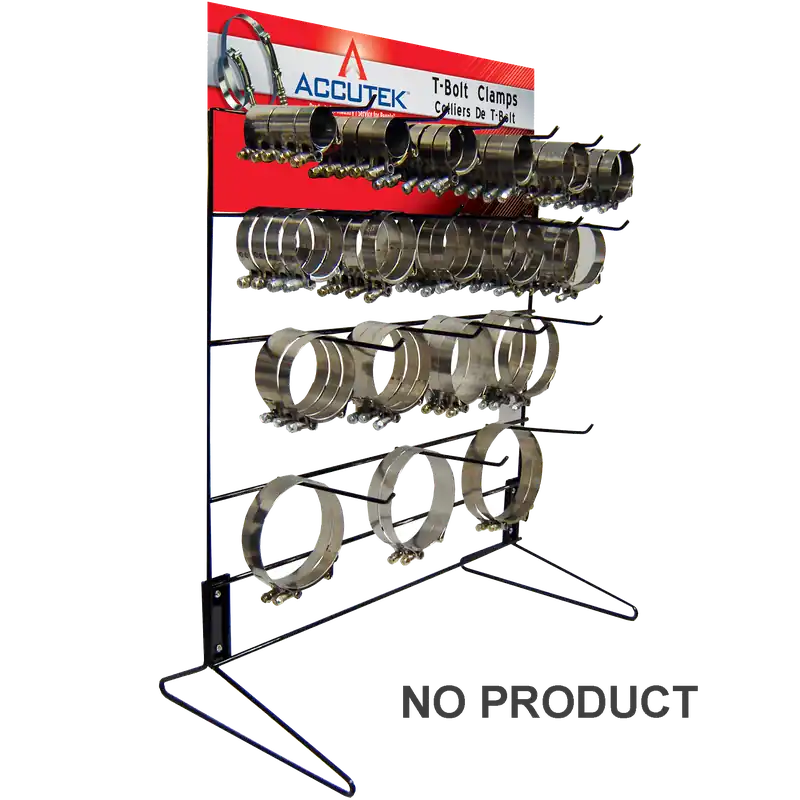 18 Hook T-Bolt Display Rack