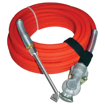 SuprFlex Hose Assy; 3/8ID; 3/8MPT; 50ft; Yel