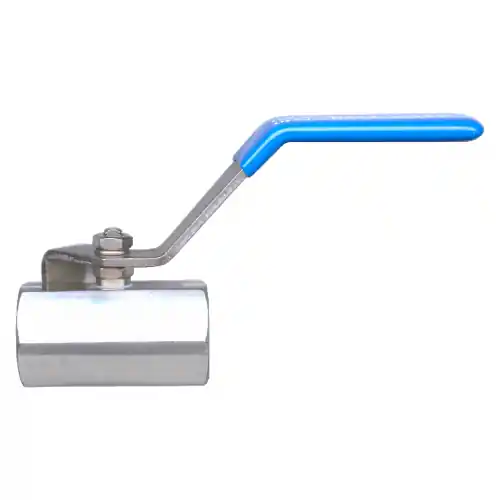 1PC SS Ball Valve; 1/2 FPT; 2000WOG
