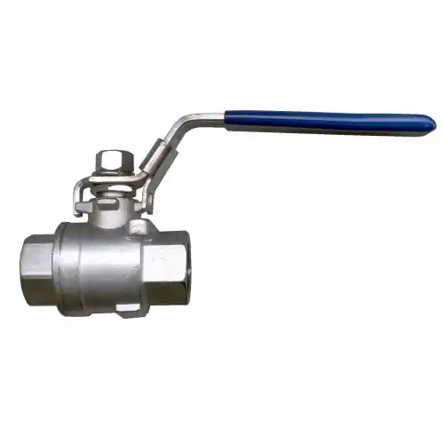 2PC SS Ball Valve; 1/4 FPT; 1000WOG
