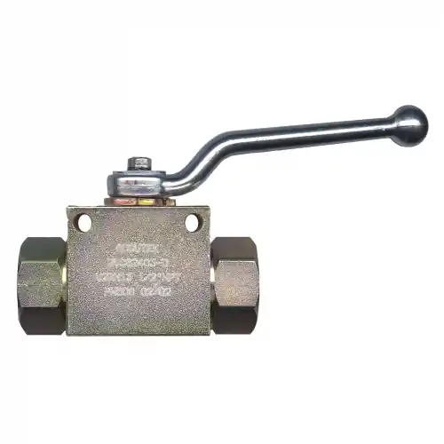 3PC Steel Ball Valve; 3/4-16F.ORB; 7250WOG