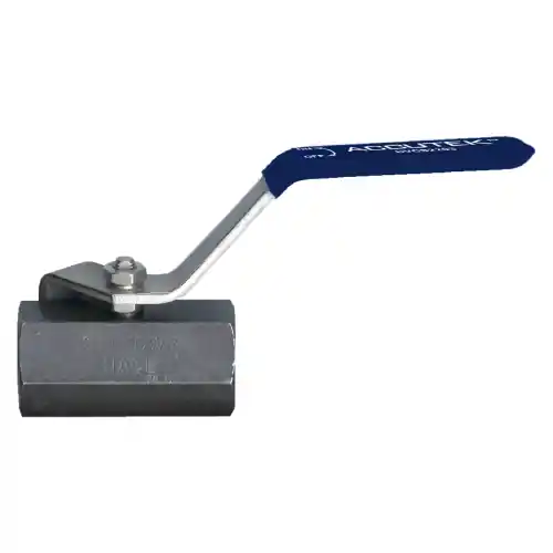 1PC Steel Ball Valve; 3/4 FPT 2000WOG