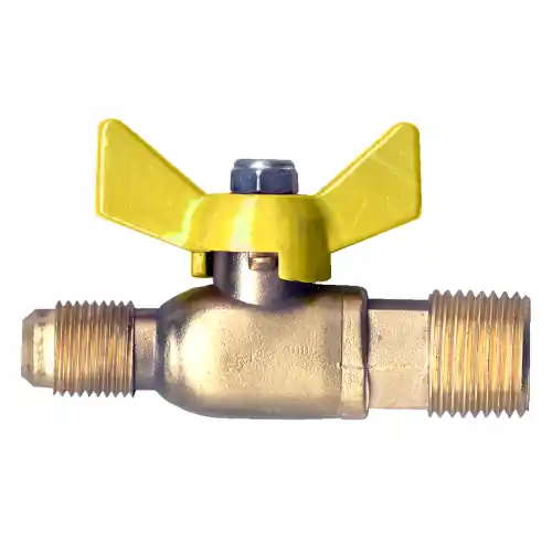 Utility Ball Valve; 3/8FLx1/2MPT