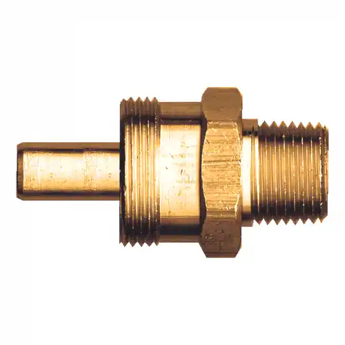 AB Hose End Body; 1/2x1/2 MPT