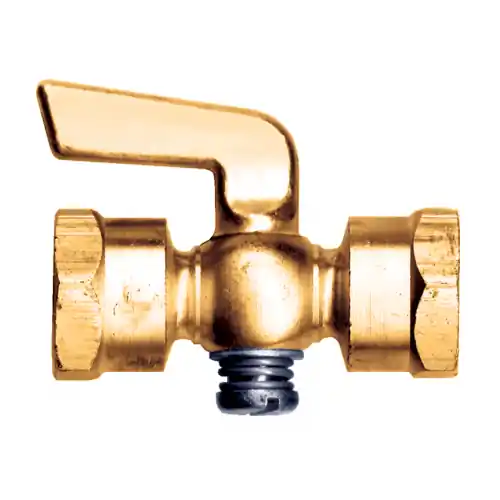 Shut-Off; 1/8FPT; Hex/Lever Handle
