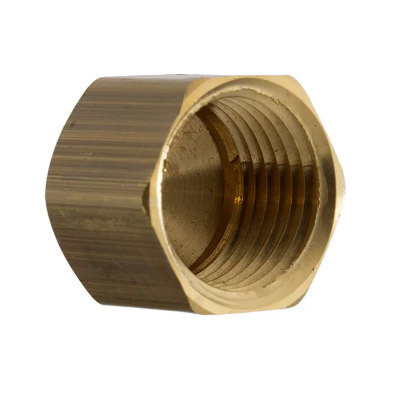 Brass Compression Cap Nut 5/8