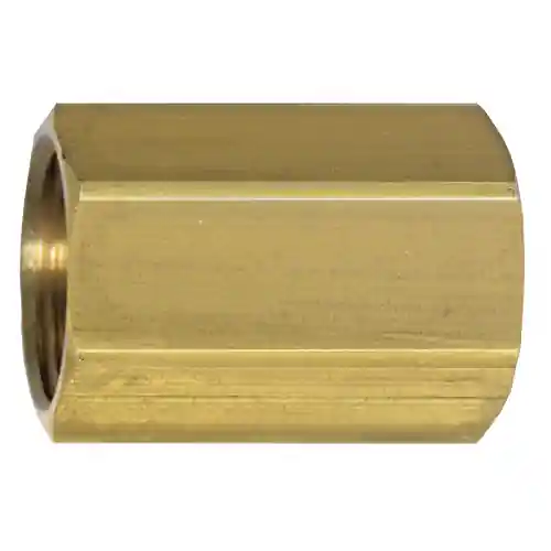 Brass Coupling; 1/4F.SAE