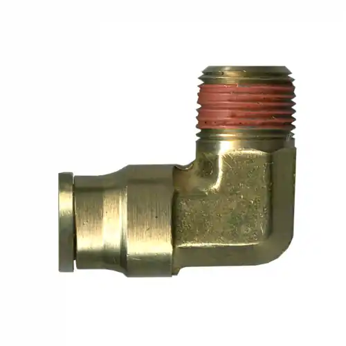 Push-Connect 90 Elbowow; 1/2x3/8MPT