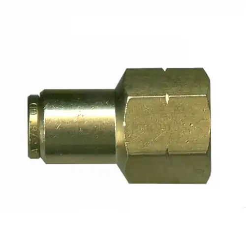 Push-Connect Adaptor; 1/4x1/4FPT