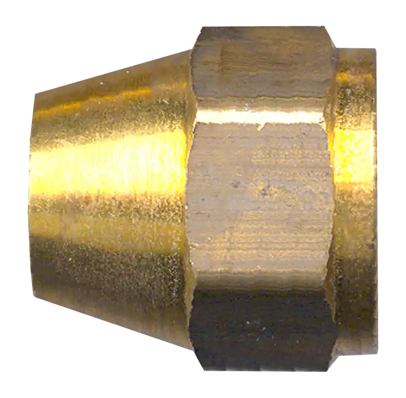 Comp Union; 1/4 Poly Tube; Lead Free Brass
