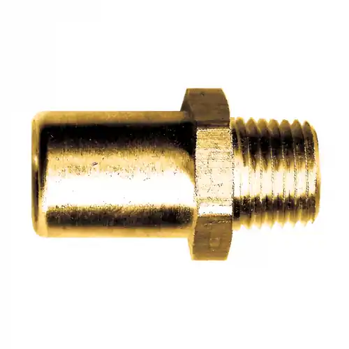 Gas Spud; 7/16-27x1/4MPT