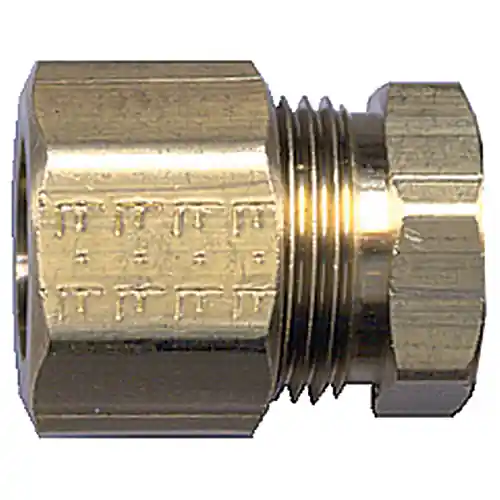 Brass Compression Sealing Plug; 1/4