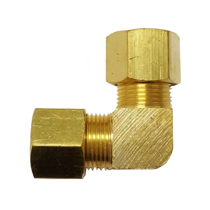Brass Compression 90 Elbow; 5/16