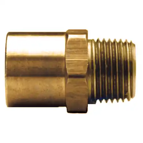 Brass Sweat Adaptor; 1/2K(5/8 OD)x3/4MPT