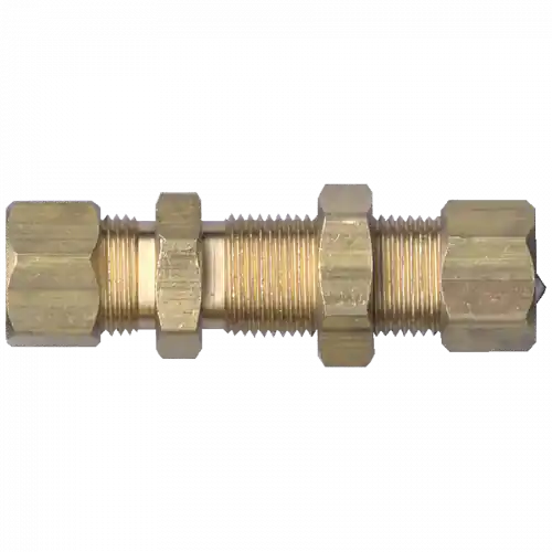 Comp Blkhd Union; 1/4 Poly Tube