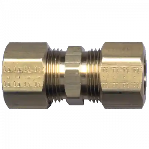 Comp Union; 3/8 Poly Tube