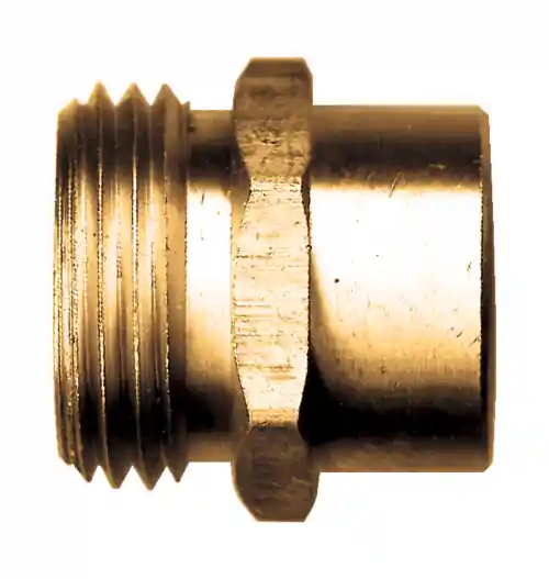 Water Hose Fitting; MWHx3/8 FPT