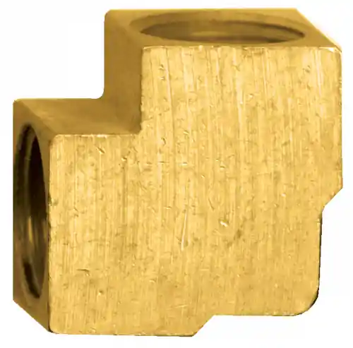 Brass Inv. Flare 90 Elbow; 1/4x1/8 FPT