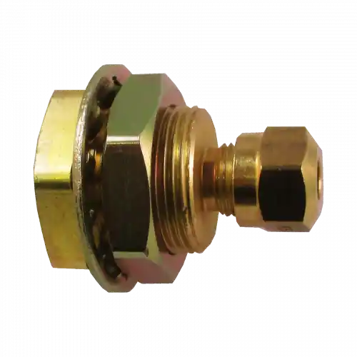 Blkhd Adapter; 3/8x3/8 FPT