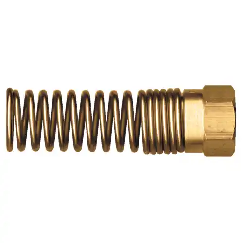AirBrake Hose End Nut/Spring; 3/8