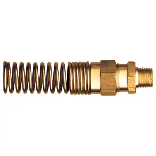 AirBrake Hose End; 1/2 x1/2 MPT; SG
