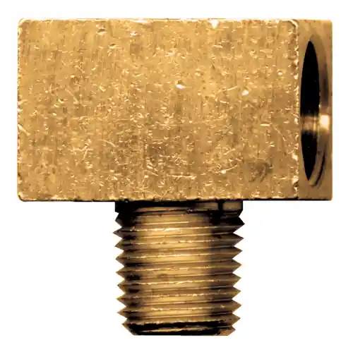 Brass Inv. Flare Tee; 3/16x1/8 MPT