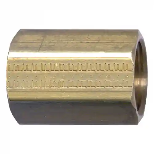 Brass Inv. Flare Coupling; 1/2