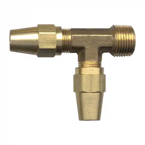 Tee-Copper AirBrake; 1/4x1/4MPT