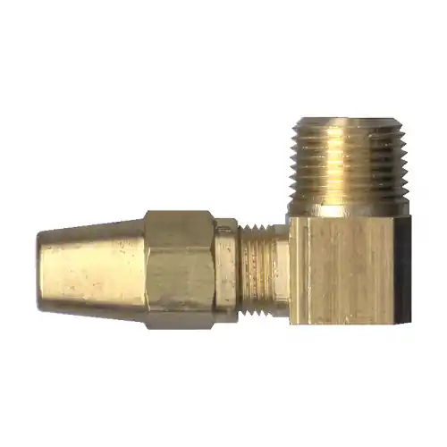 90 Elbow-Copper AirBrake; 3/8x3/8 MPT