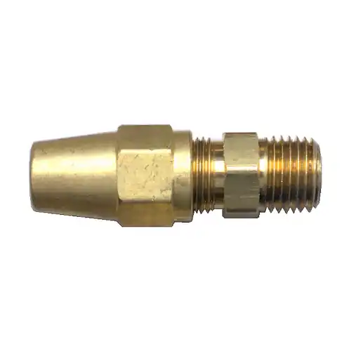Adaptor-Copper AirBrake; 3/8x3/8 MPT