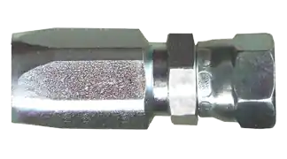 100R1 Reusable Hose End; 1/4x1/4 FJIC