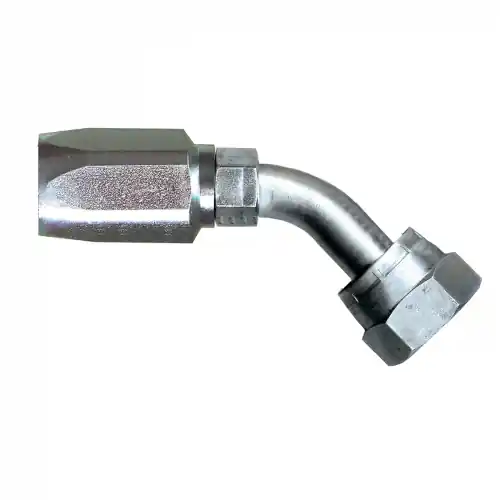 100R5 Reusable 45Elb Hose End; 5/8x5/8FJIC
